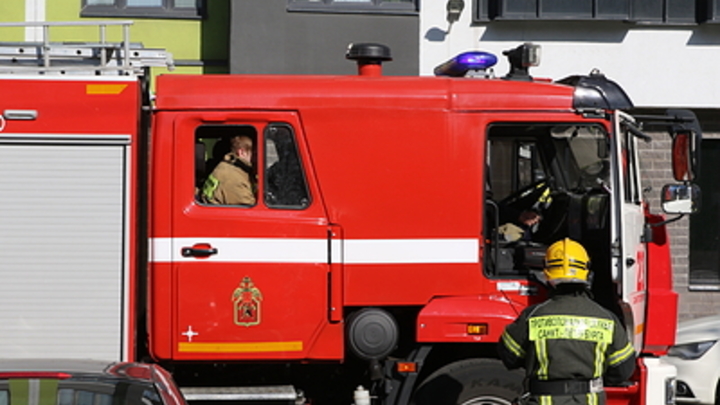 В Белгородском районе из-за обстрела ВСУ загорелся склад боеприпасов