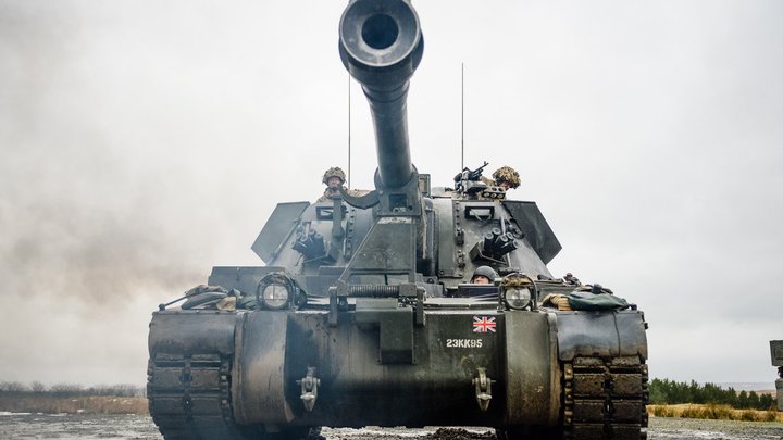 Британская САУ AS-90 Braveheart: история, характеристики, поставки на Украину