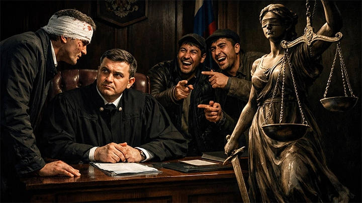 Диаспоры аплодируют – Вызывайте Краснова! Проломили голову депутату Госдумы и остались на свободе. Так решил суд