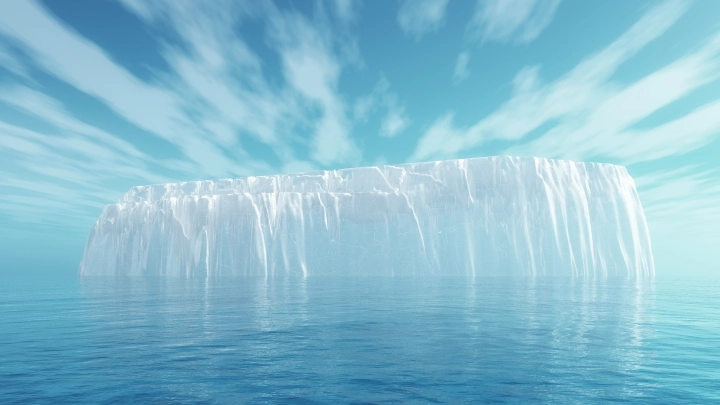 Гигантский айсберг угрожает Британии. Он покинул ледяную ловушку и плывёт к берегам Альбиона