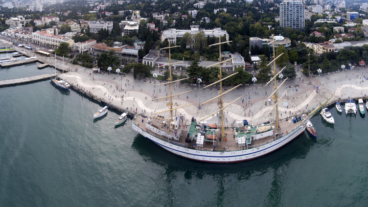 Отработку будущей войны у берегов Крыма сорвали российские корабли