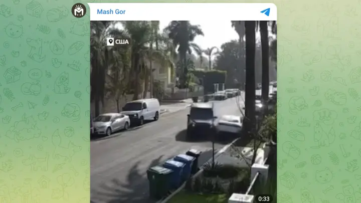 Дагестанка в Лос-Анджелесе протаранила машину грабителей, чтобы спасти семью