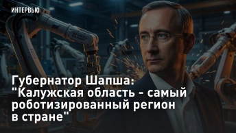 Губернатор Шапша: Калужская область - самый роботизированный регион в стране