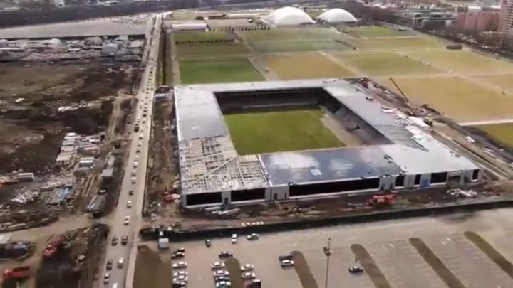 Стройка идет полгода, а объект почти готов: как выглядит новый стадион Галицкого в Краснодаре