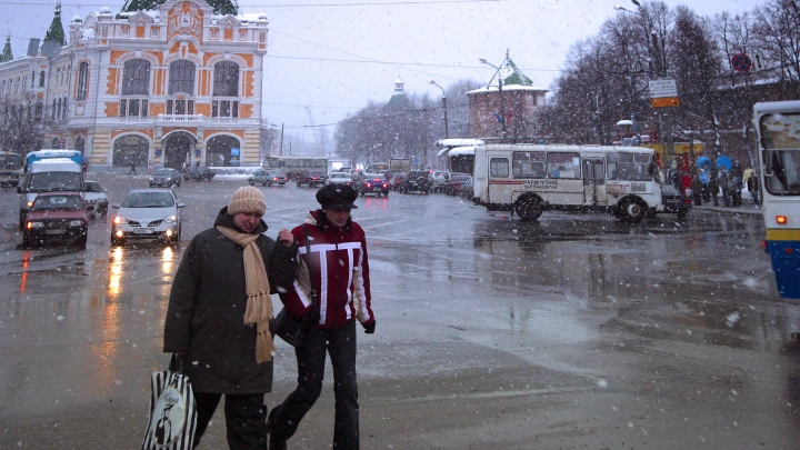 Виноваты циклоны с Атлантики. Оттепель в Нижнем Новгороде продолжится