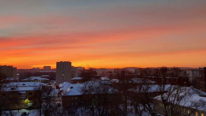 В воскресенье в Кузбассе похолодает до -34 градусов