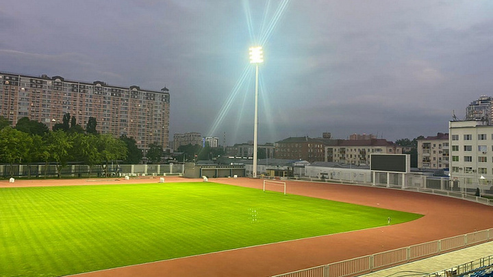 В Краснодаре к концу лета откроют стадион Динамо