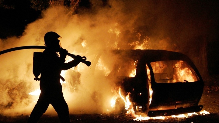 Этой ночью горели машины в Ленинском округе, Электростали и Воскресенске