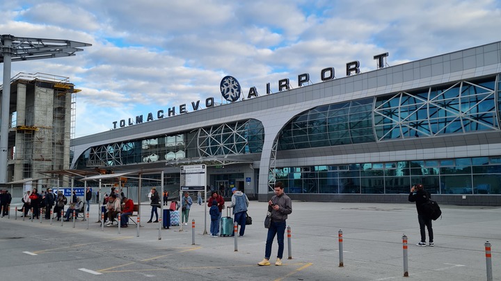 Новый терминал аэропорта Толмачёво готов на 40%