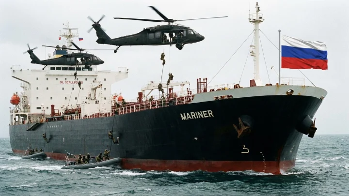 Россия делает ход в танкерной войне и созывает союзников. Русские силовики готовы к жёсткому ответу европейским пиратам