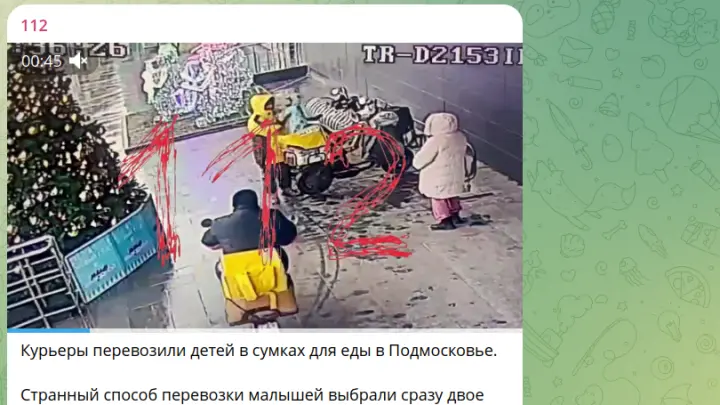 Полиция Подмосковья ищет курьеров-мигрантов за перевозку детей в термосумках