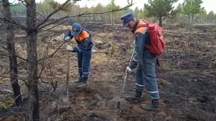 Пожары продолжаются: в Карталинском районе идет борьба за леса и поля