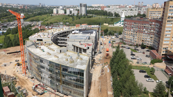 Готовность зданий  «Школы 800» в Нижнем Новгороде составляет от 80 до 90%