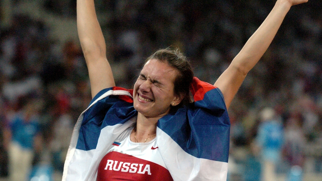 Спортсмены уедут. Притча«россиянка Елена Исинбаева установила новый рекорд наша.