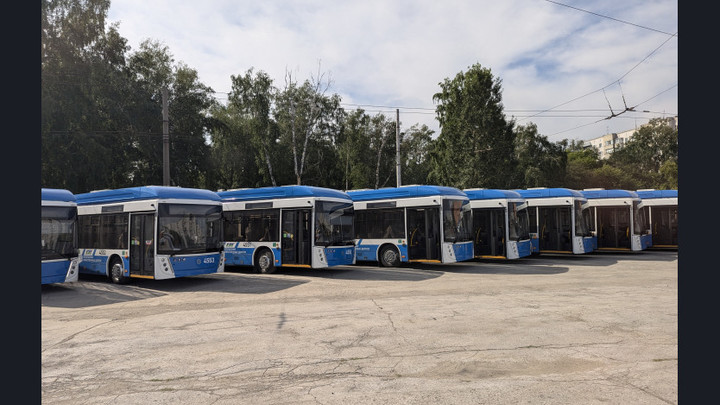 В Новосибирской области высокими темпами идёт обновление парка общественного транспорта