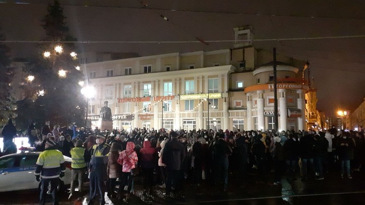 Власти Нижнего Новгорода назвали число участников несогласованной акции в поддержку Навального