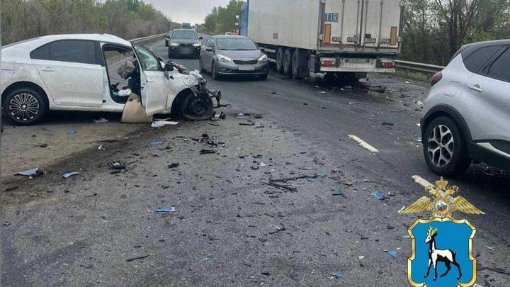 В ДТП под Самарой погибла семья из Димитровграда