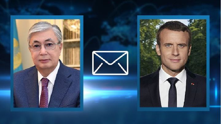 Токаев поздравил Макрона с победой на выборах президента Франции