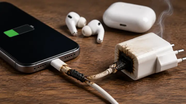 Как поддельные зарядки и наушники могут убить смартфон и навредить вам