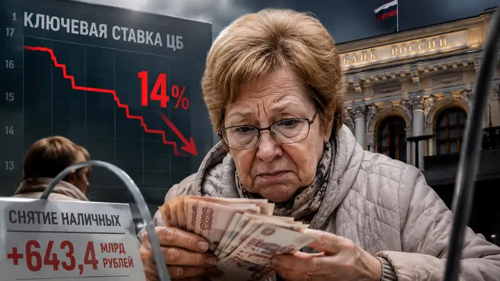Бегство в кеш: Население забирает триллионы из банков. Экономика выходит из-под контроля