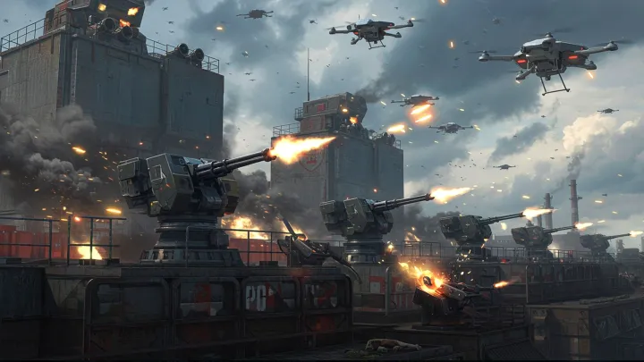 Дроны ВСУ атаковали объекты в Буденновске, вызвав пожар в промзоне