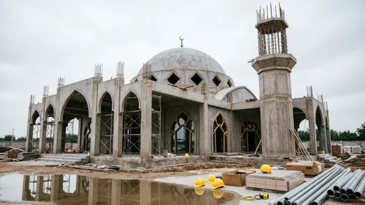 Мигранты строят мечеть вместо школы вопреки запрету прокуратуры