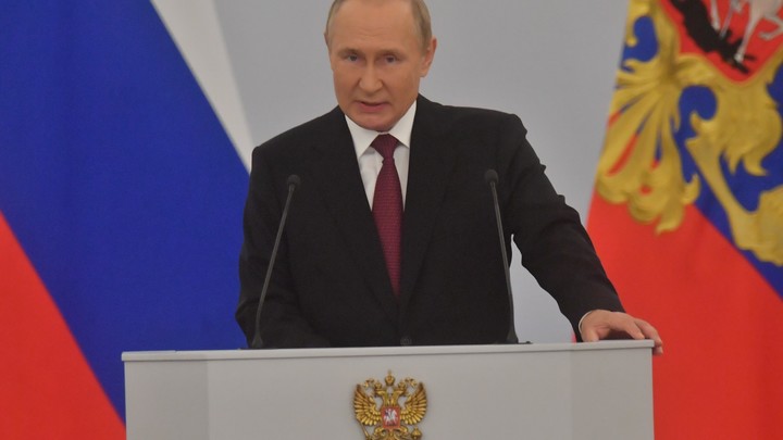 Путин пообещал продолжать жёсткие действия в отношении Украины
