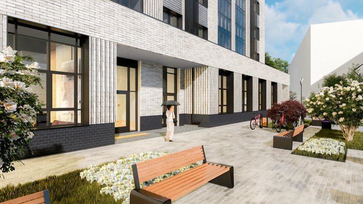 На Яблочкова в Москве начали строить дом по программе реновации