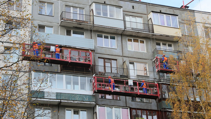 За 2020 год в Санкт-Петербурге отремонтируют 200 фасадов жилых домов