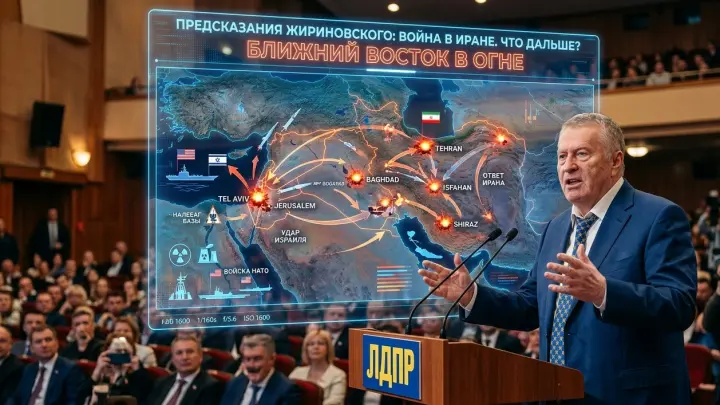 Старший брат придёт: Жириновский предсказал войну в Иране до мелочей