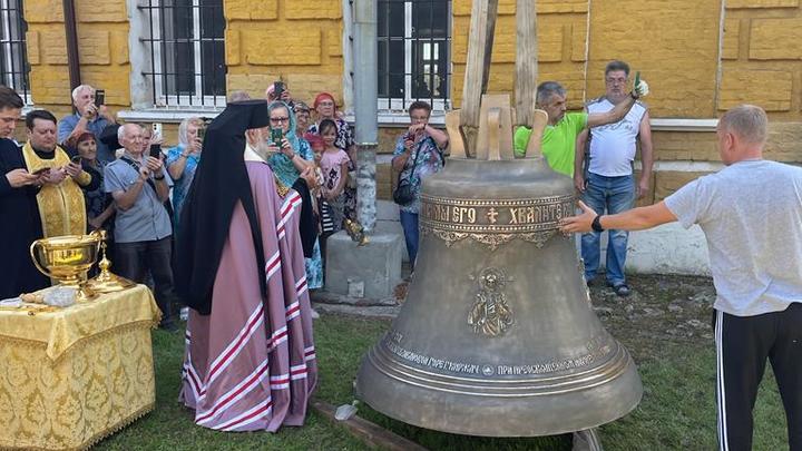 16 августа в Киржаче зазвучал самый большой во Владимирской  области колокол