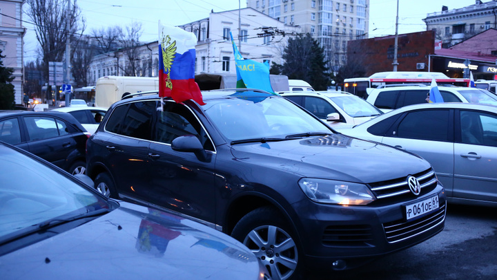 Операция Z: в Ростове состоялся патриотический автопробег в поддержку Вооружённых сил России