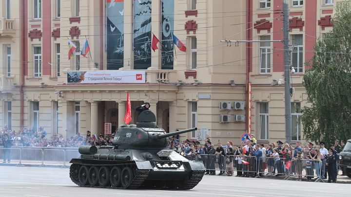 В день Парада Победы в Ростове-на-Дону центральные улицы перекроют с раннего утра