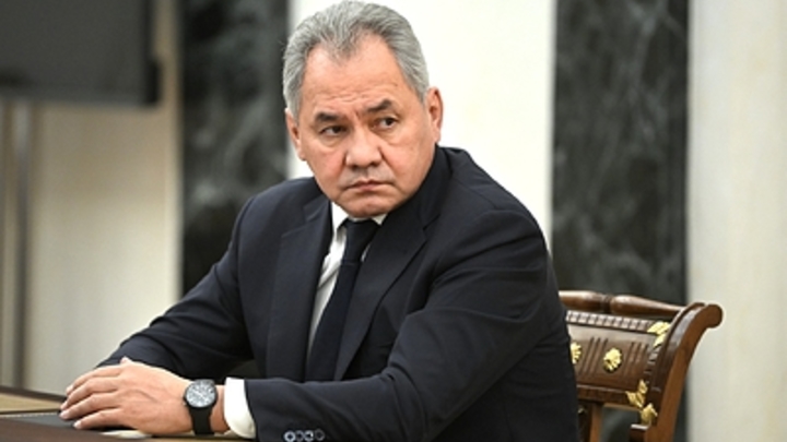 Сергей Шойгу доложил Верховному Главнокомандующему о том, что операция на Украине идет по плану