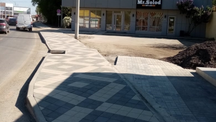 В Краснодаре окончание ремонта на ул. Благоева передвинули на месяц
