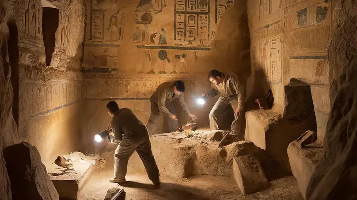 На территории муниципальной больницы случайно нашли 34 древнеримские гробницы