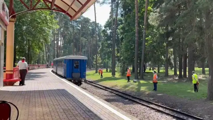 Летний сезон на Детской железной дороге в Раменском округе завершится 30 августа
