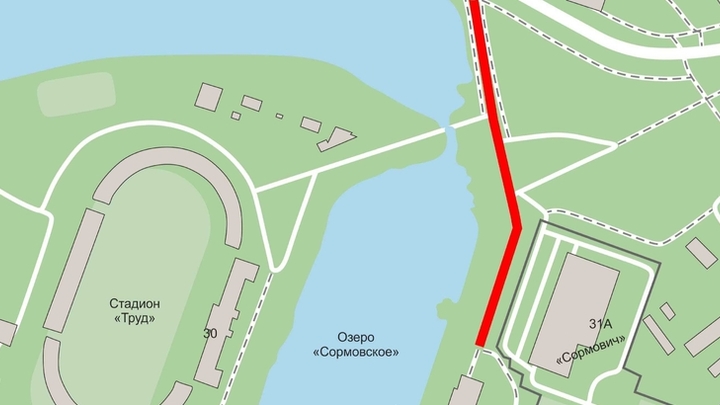 Проезд автомобилей запретят на одной из улиц в Сормове в Нижнем Новгороде
