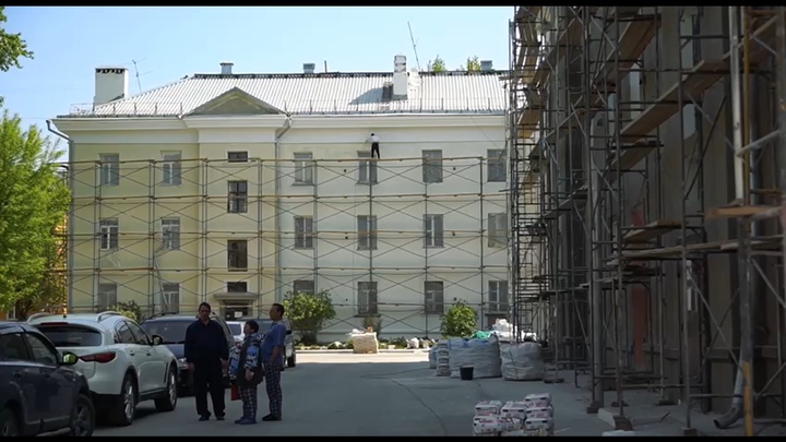 В Новосибирске капитально ремонтируют квартал малоэтажных домов