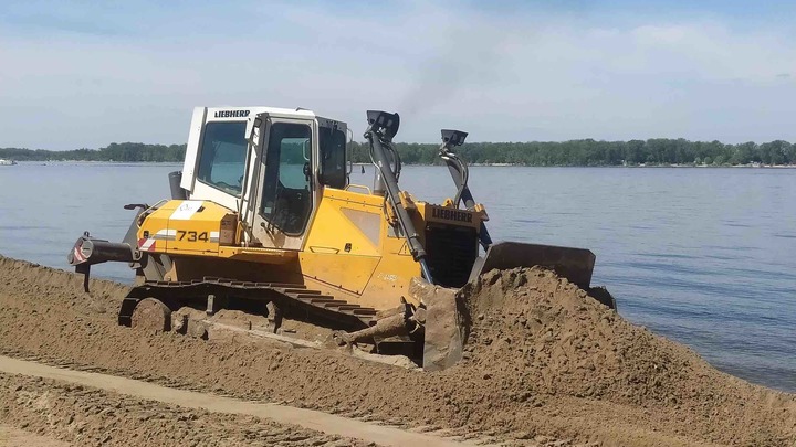 На пляжи Самары в 2022 году завезут 18 тысяч тонн песка
