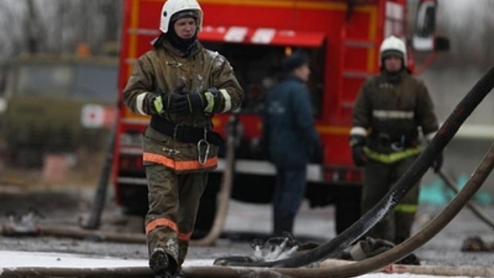 В Воскресенском районе на пожаре погиб человек
