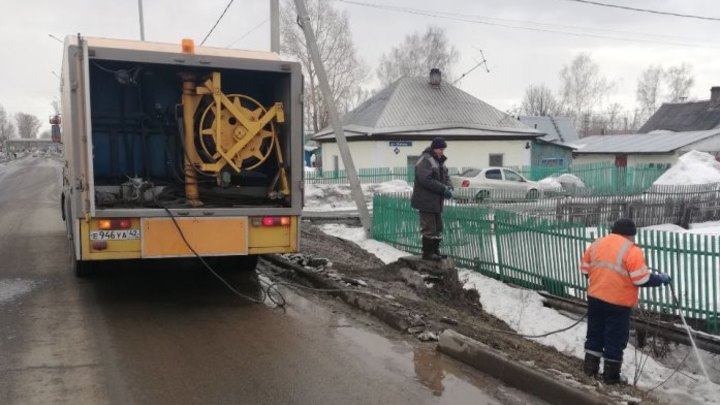 В Кемерове разлившаяся река затопила несколько улиц
