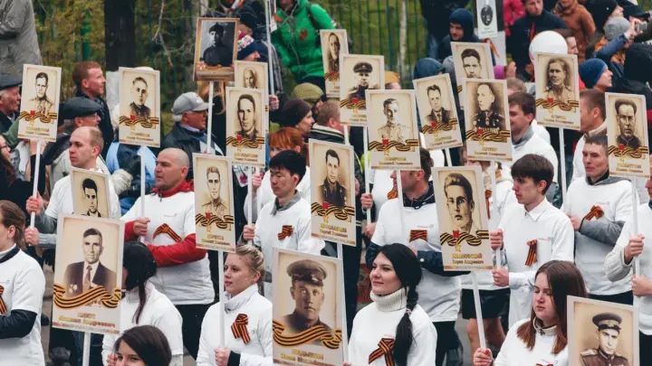 Где и как пройдёт Бессмертный полк в Санкт-Петербурге: схема маршрута