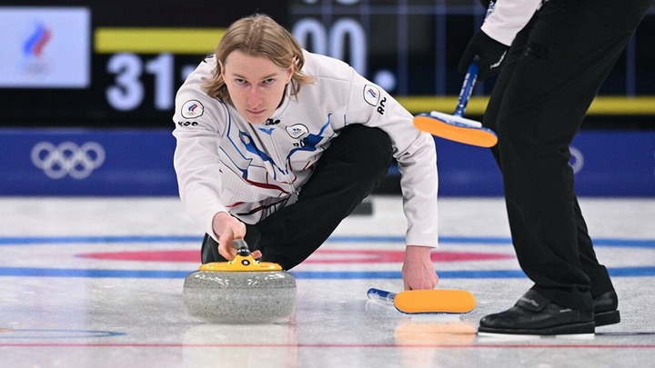 Кубанские кёрлингисты в составе Сборной России разгромили Италию на Олимпиаде