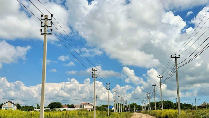 В пригороде Новороссийска построили новую ЛЭП протяжённостью 15 км