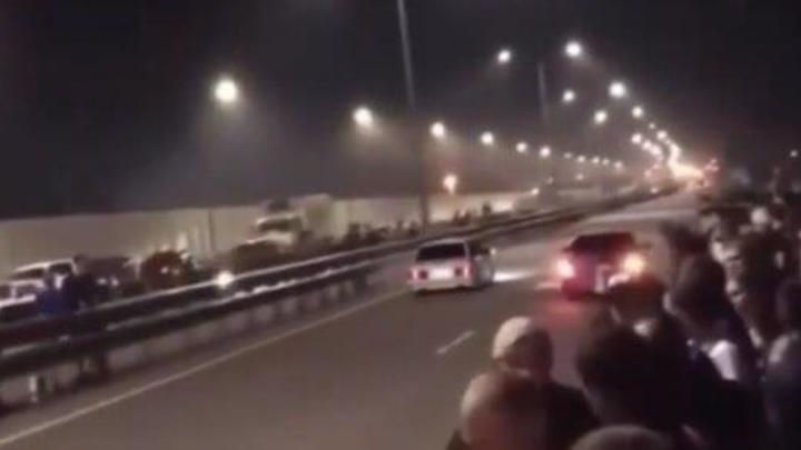 Под Краснодаром стритрейсеры устроили массовую гонку