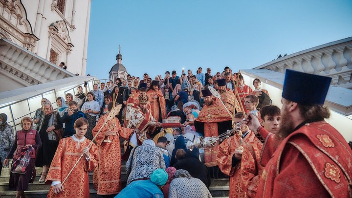 Всероссийский молебен о Победе: Георгий Победоносец благословил Нижнюю Волгу