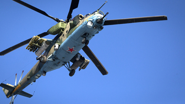 Минобороны показало в действии русские вертолёты: Попадание - есть!