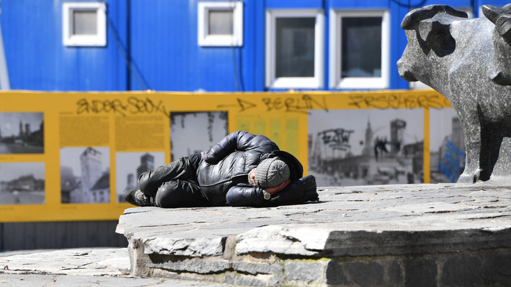 На одной из улиц Еревана от обморожения скончался бездомный мужчина