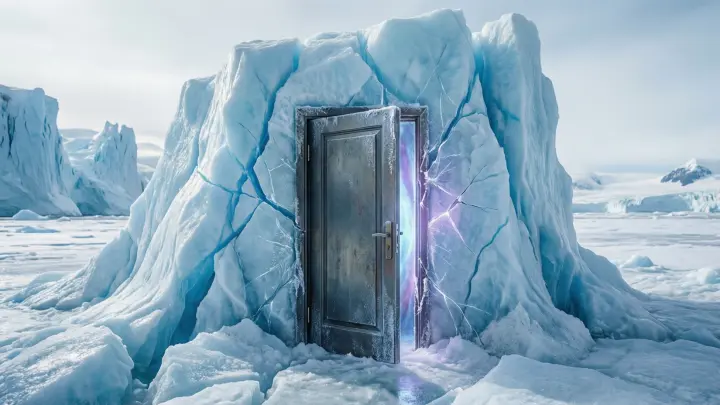 Ученые: Куда ведет загадочная «дверь» в Антарктиде из Google Maps